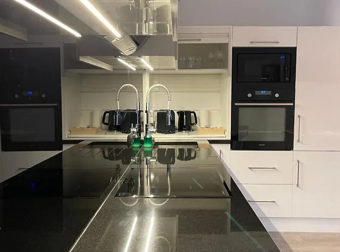 Nowoczesny Z Widokiem Na Rzekę I Jezioro Apartament Ełk